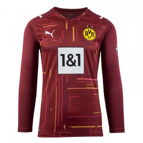 Tailandia Camiseta Borussia Dortmund Portero 2021 2022 Rojo